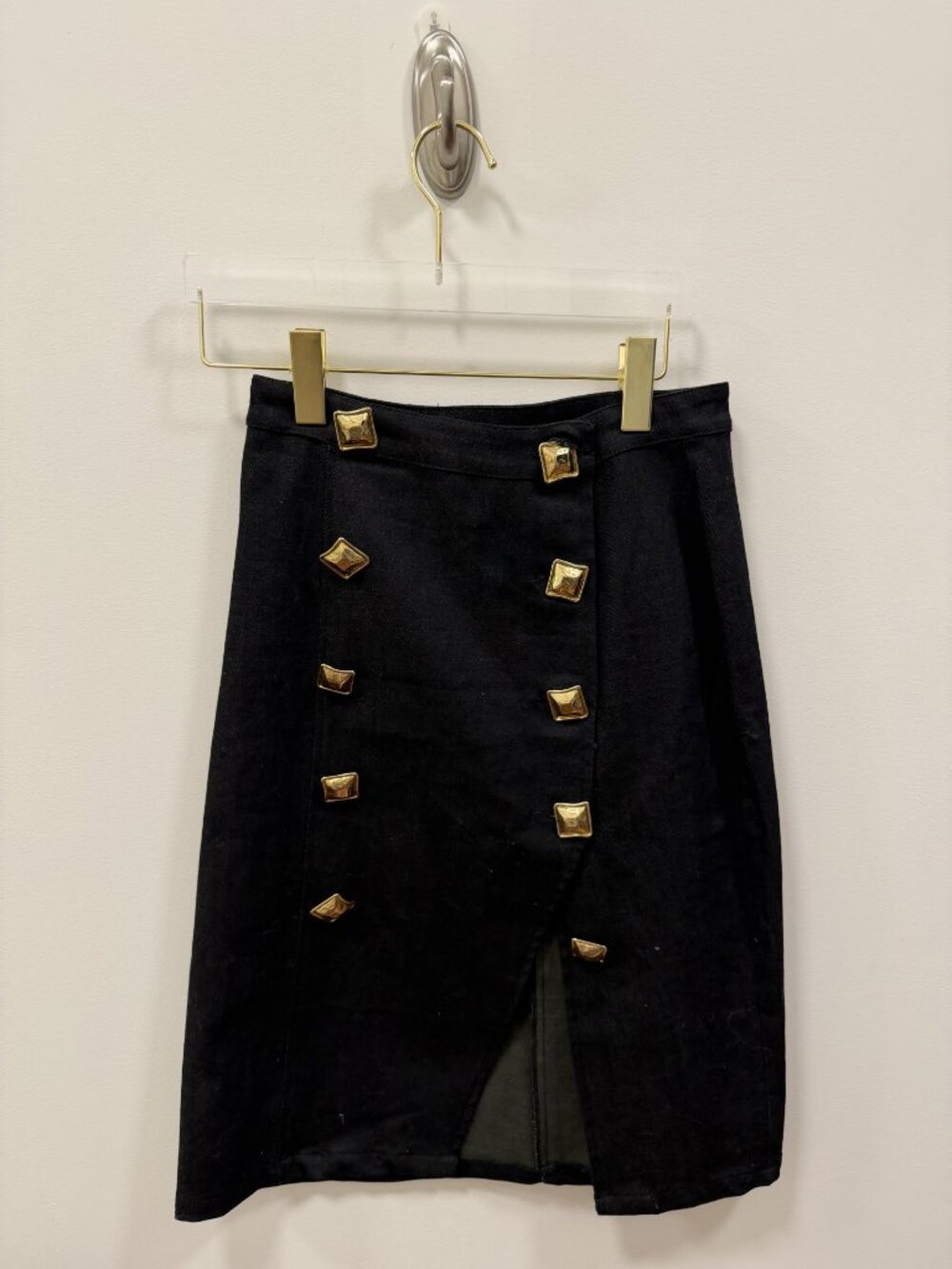 Denim Skirt, black, never worn